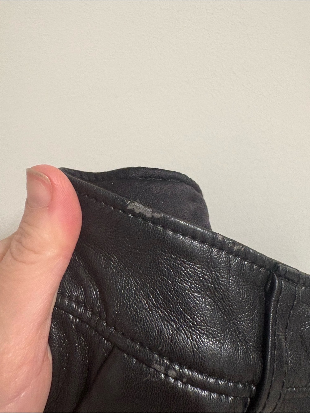 Babaton Command Cropped Black Faux Leather Pants Size 4 - Picture 11 of 11